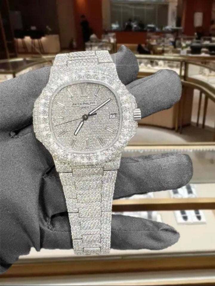 Plain White Gold Patek Phillipe