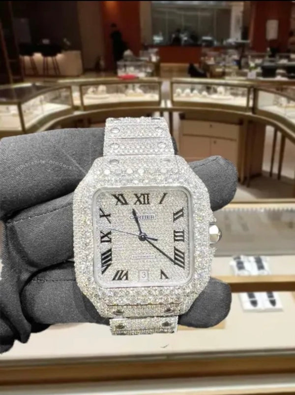 Drip Dial White Gold Cartier